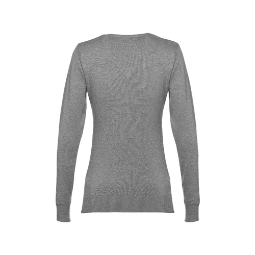 gris matizado THC MILAN WOMEN. Jersey con cuello en \