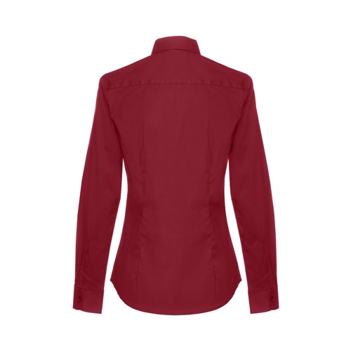 burdeos THC PARIS WOMEN. Camisa de popelina para mujer