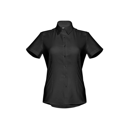 THC LONDON WOMEN. Camisa Oxford de manga corta para mujer