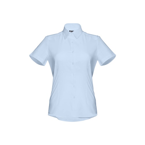 THC LONDON WOMEN. Camisa Oxford de manga corta para mujer