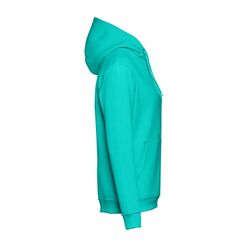 verde turquesa THC PHOENIX. Sudadera unisex, con capucha