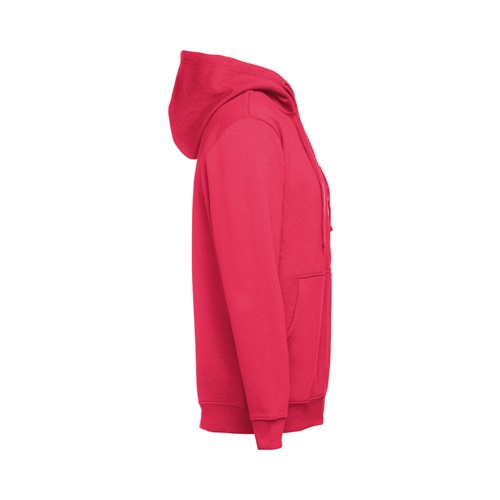 red THC AMSTERDAM. Sudadera para hombre, con cremallera y capucha