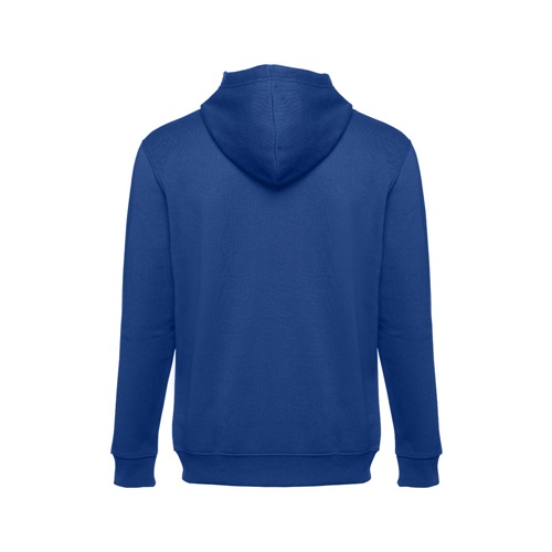 azul royal THC AMSTERDAM. Sudadera para hombre, con cremallera y capucha