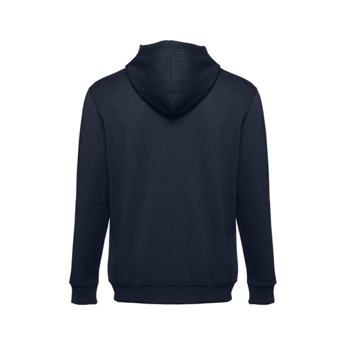 azul marino THC AMSTERDAM. Sudadera para hombre, con cremallera y capucha