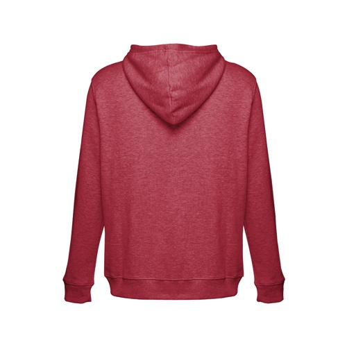 rojo matizado THC AMSTERDAM. Sudadera para hombre, con cremallera y capucha