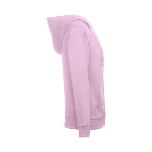 lila THC AMSTERDAM WOMEN. Sudadera para mujer, con cremallera y capucha