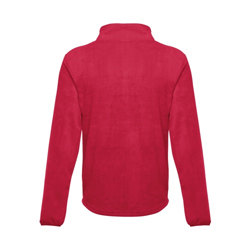 rojo THC HELSINKI. Chaqueta polar para hombre, con cremallera