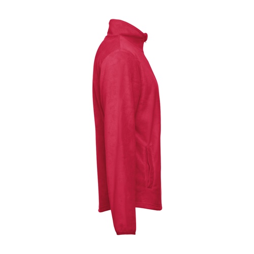 red THC HELSINKI. Chaqueta polar para hombre, con cremallera