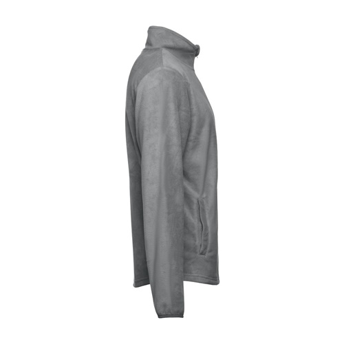 gray THC HELSINKI. Chaqueta polar para hombre, con cremallera