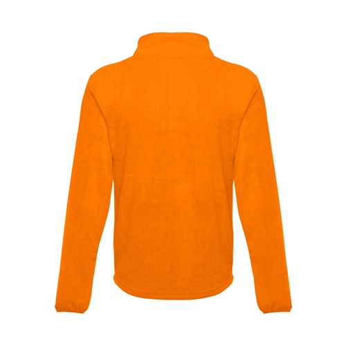 orange THC HELSINKI. Chaqueta polar para hombre, con cremallera