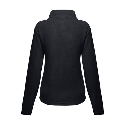 black THC HELSINKI WOMEN. Chaqueta polar para mujer, con cremallera