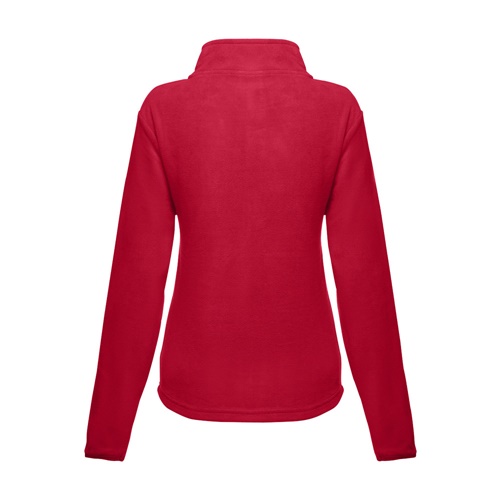 red THC HELSINKI WOMEN. Chaqueta polar para mujer, con cremallera