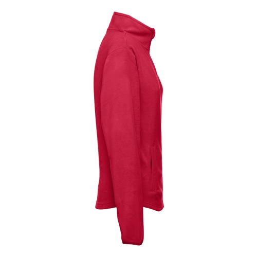 red THC HELSINKI WOMEN. Chaqueta polar para mujer, con cremallera