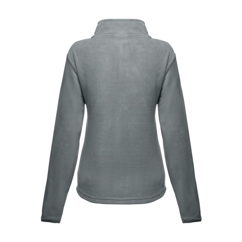 gray THC HELSINKI WOMEN. Chaqueta polar para mujer, con cremallera
