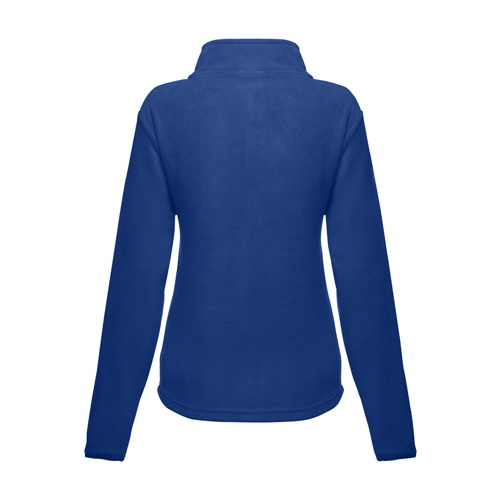 azul royal THC HELSINKI WOMEN. Chaqueta polar para mujer, con cremallera