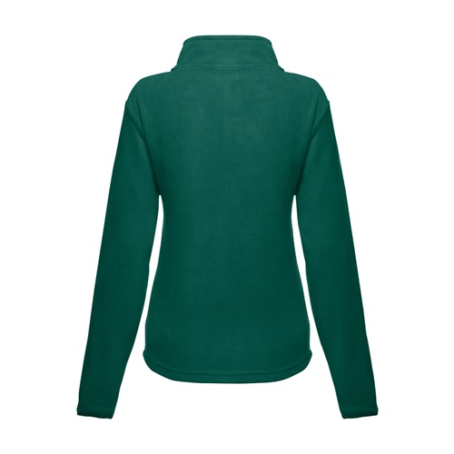 verde oscuro THC HELSINKI WOMEN. Chaqueta polar para mujer, con cremallera