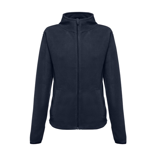 azul marino THC HELSINKI WOMEN. Chaqueta polar para mujer, con cremallera