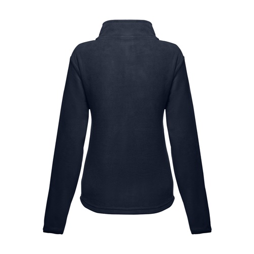 azul marino THC HELSINKI WOMEN. Chaqueta polar para mujer, con cremallera