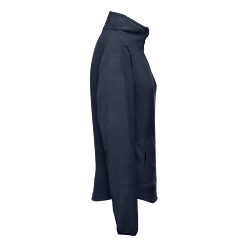 azul marino THC HELSINKI WOMEN. Chaqueta polar para mujer, con cremallera