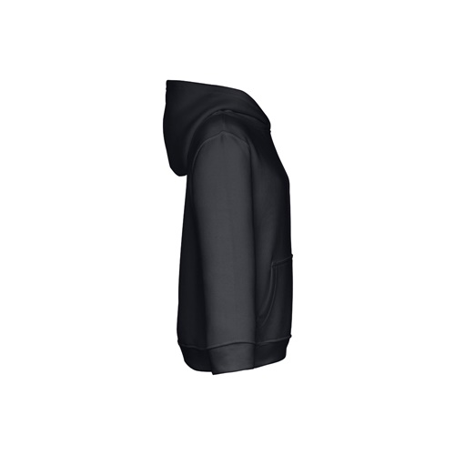 black THC PHOENIX KIDS. Sudadera unisex para niños, con capucha
