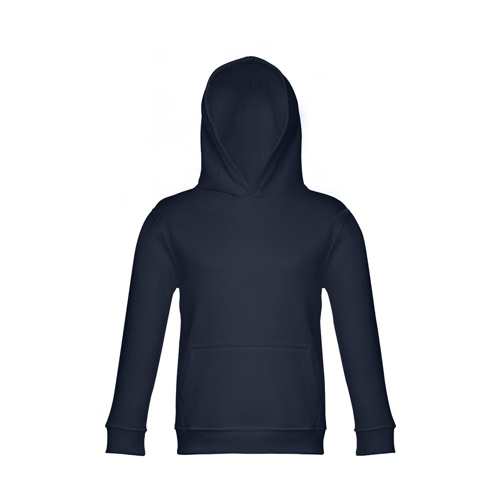 azul marino THC PHOENIX KIDS. Sudadera unisex para niños, con capucha