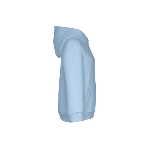 azul pastel THC PHOENIX KIDS. Sudadera unisex para niños, con capucha