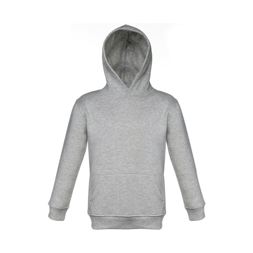 gris claro matizado THC PHOENIX KIDS. Sudadera unisex para niños, con capucha