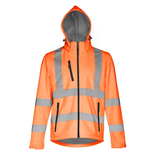 naranja hexachrome THC ZAGREB WORK. Chaqueta unisex