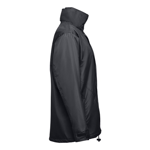 black THC LIUBLIANA. Parka unisex acolchada