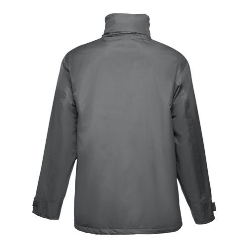 gray THC LIUBLIANA. Parka unisex acolchada
