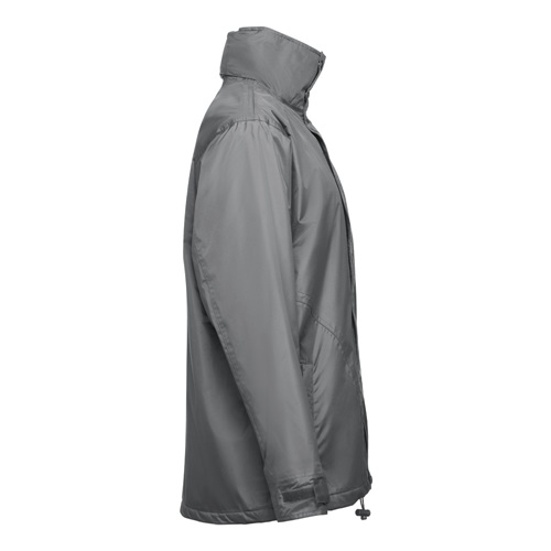 gray THC LIUBLIANA. Parka unisex acolchada