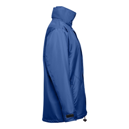 azul royal THC LIUBLIANA. Parka unisex acolchada