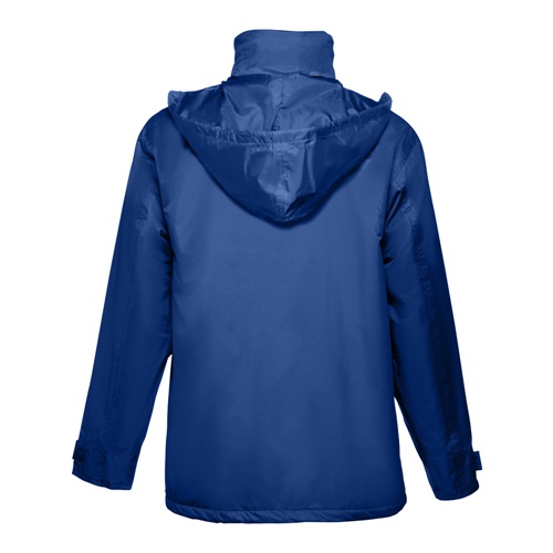 azul royal THC LIUBLIANA. Parka unisex acolchada