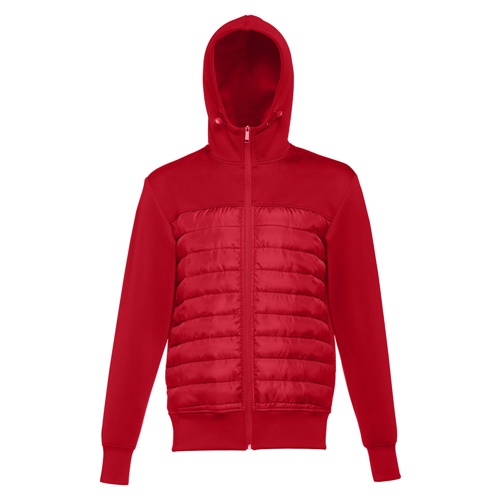 red THC SKOPJE. Chaqueta para hombre, con capucha