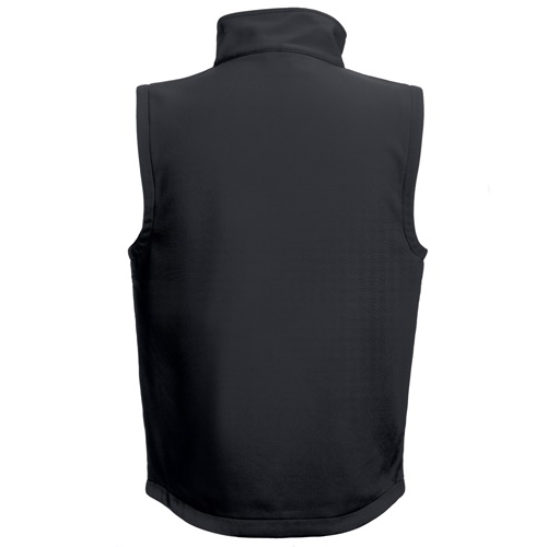black THC BAKU. Chaleco de softshell unisex