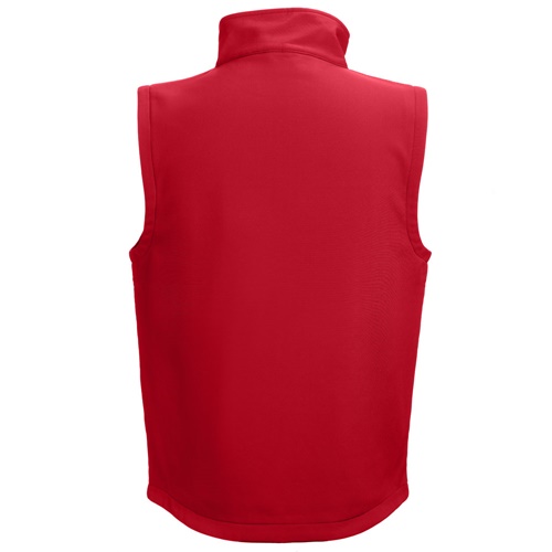 red THC BAKU. Chaleco de softshell unisex