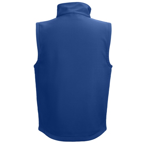 azul royal THC BAKU. Chaleco de softshell unisex