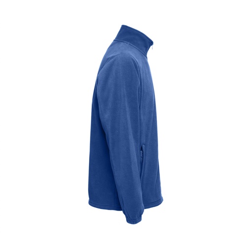 azul royal THC GAMA. Chaqueta polar unisex con cremallera