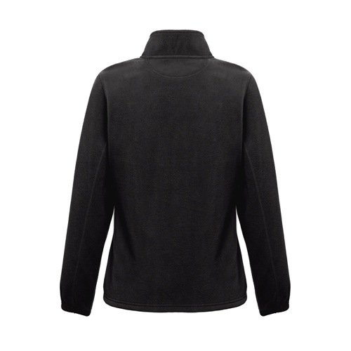 black THC GAMA WOMEN. Chaqueta polar de mujer con cremallera