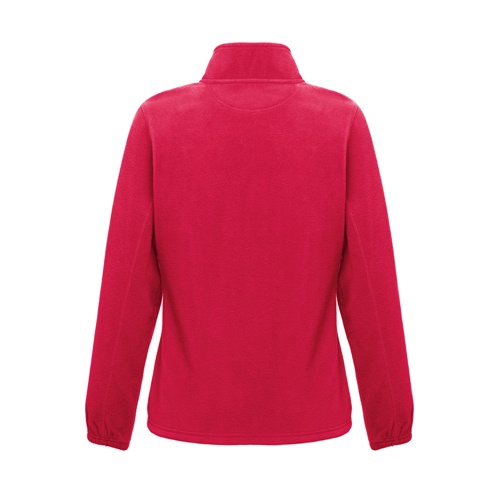 red THC GAMA WOMEN. Chaqueta polar de mujer con cremallera