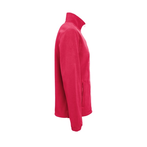 red THC GAMA WOMEN. Chaqueta polar de mujer con cremallera