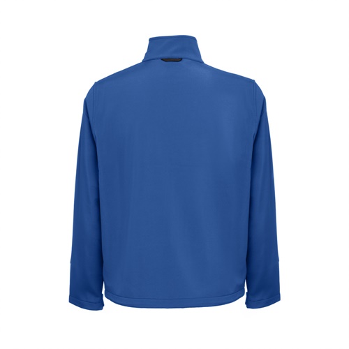 azul royal THC EANES. Abrigo de softshell