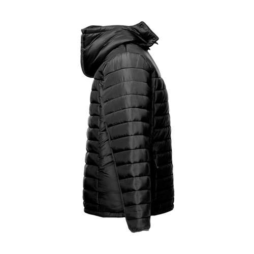 black THC SHIELD. Chaqueta con capucha para hombre