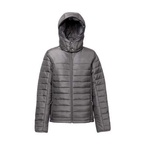 gray THC SHIELD WOMEN. Chaqueta con capucha de mujer