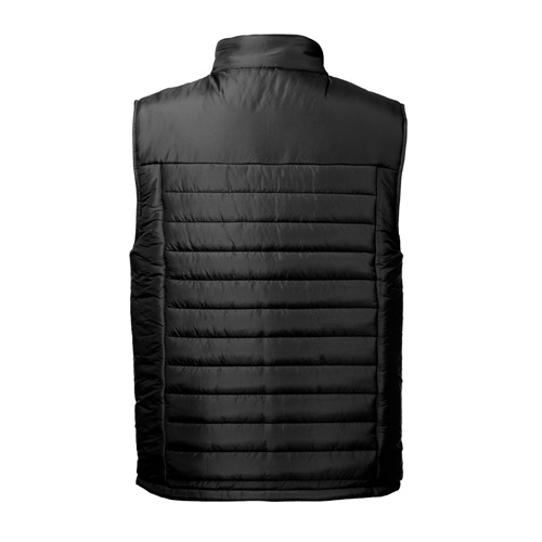 negro THC CLOUD. Chaleco acolchado (unisex)