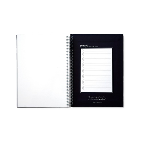 azul marino STARTER KIT INFINITE PLANNER A5. El set incluye un \