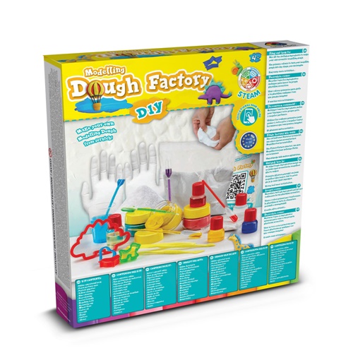 black Modeling Dough Factory Kit II. Juego educativo suministrado con una bolsa de regalo plegable de 190T