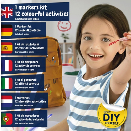 multicolor DIY Pen Factory Kit I. Kit educativo para niños