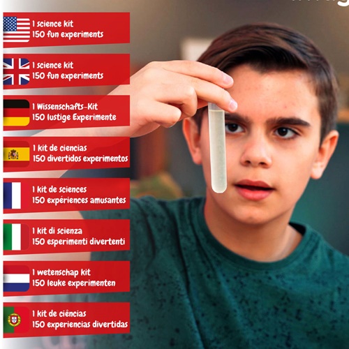 multicolor 6 in 1 Super Science Kit I. Juguete educativo para niños