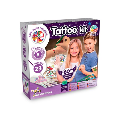 Tattoo Factory Kit I. Juego educativo para niños